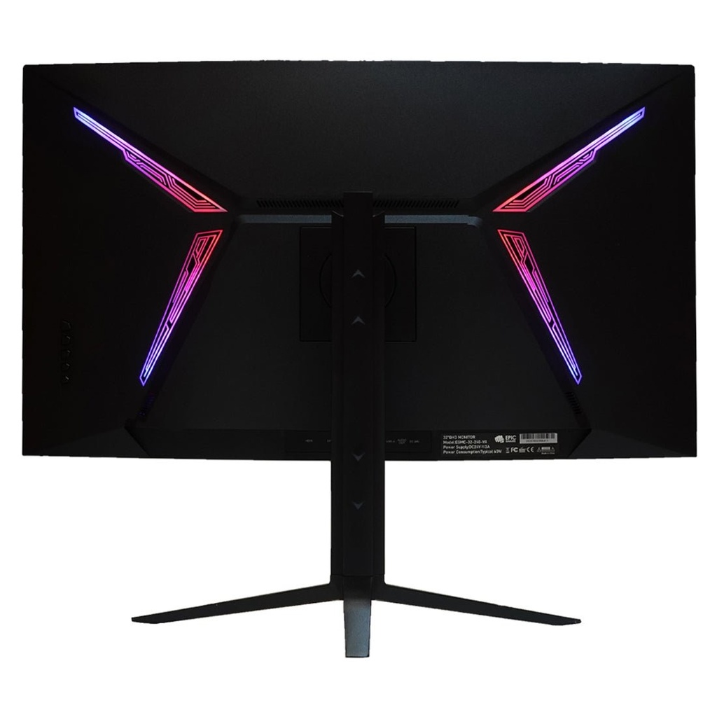 Epic Gamers 32" Va Qhd 240Hz, Curved Gaming Monitor - شاشة