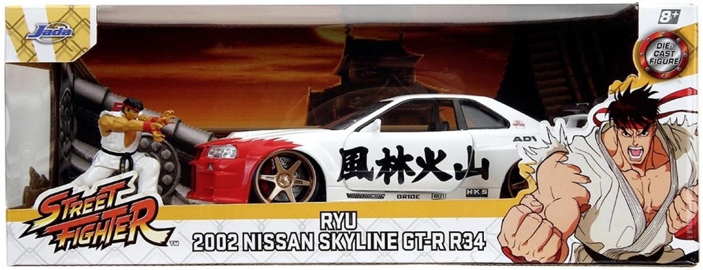 Street Fighter Nissan Skyline Gtr 1:24