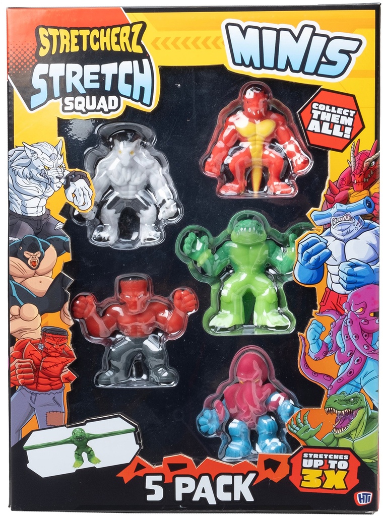 Stretch Squad Mini'S 5 Pack