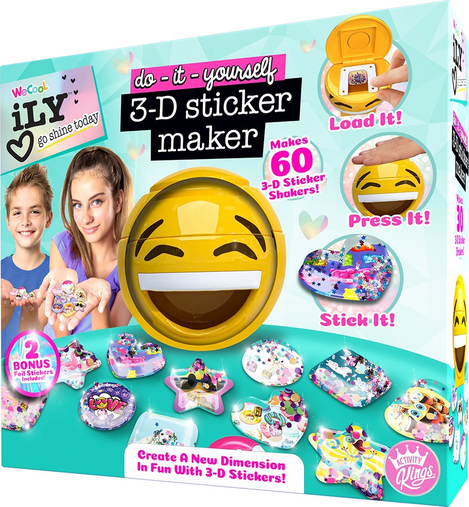 We Cool Diy 3-D Sticker Maker