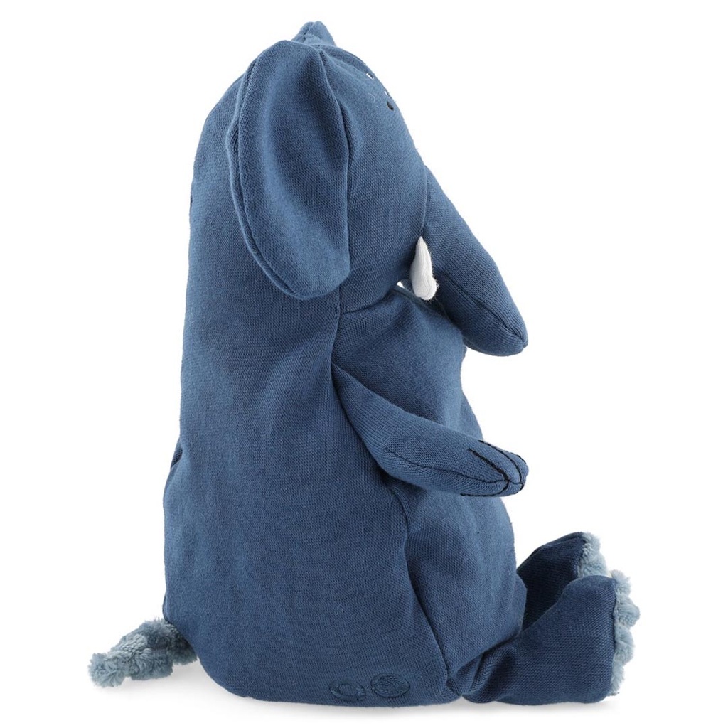 Plush Toy Small - Mrs. Elephant (head to toe 26cm) Pure Organic Cotton