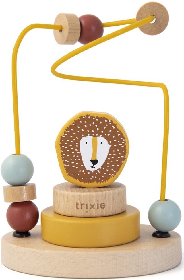 Wooden beads maze - Mr. Lion