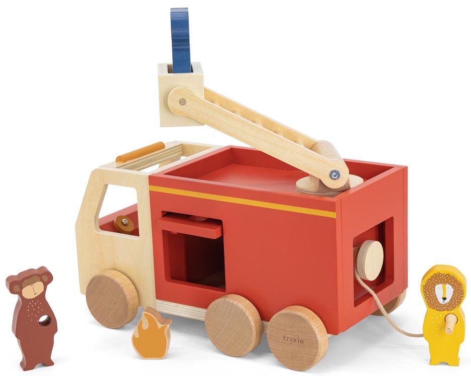Wooden Fire Truck
