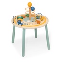 Wooden animal activity table