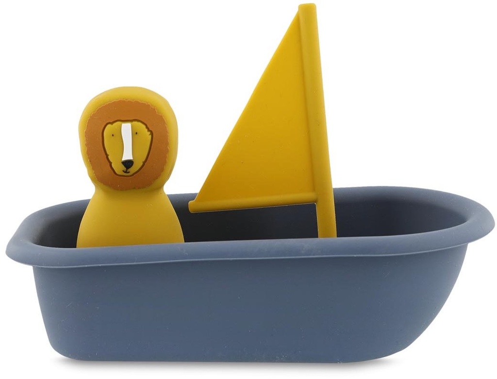 BATH TOY SAILBOAT - MR. LION