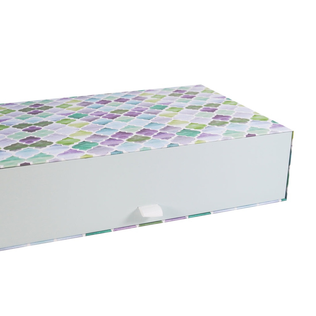 Drawer Box Blue Design
