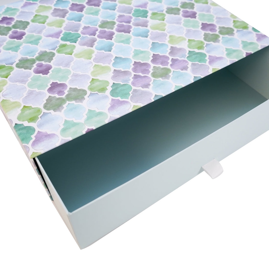 Drawer Box Blue Design