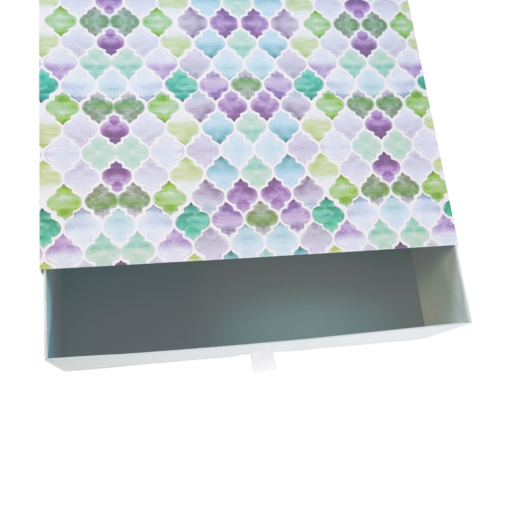 Drawer Box Blue Design