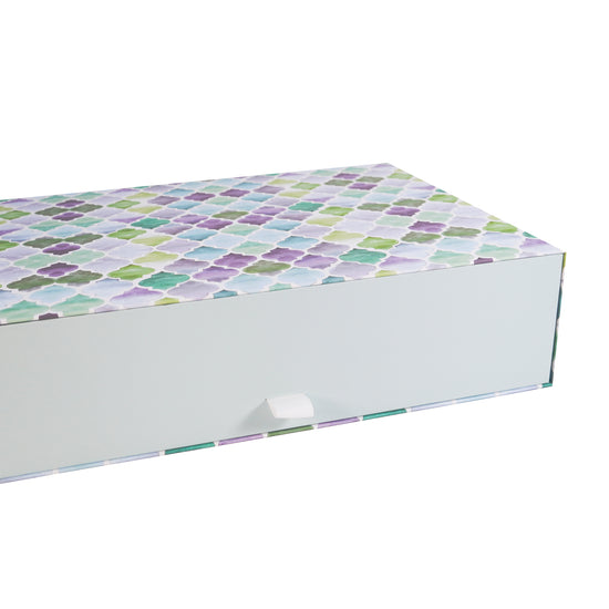 Drawer Box Blue Design