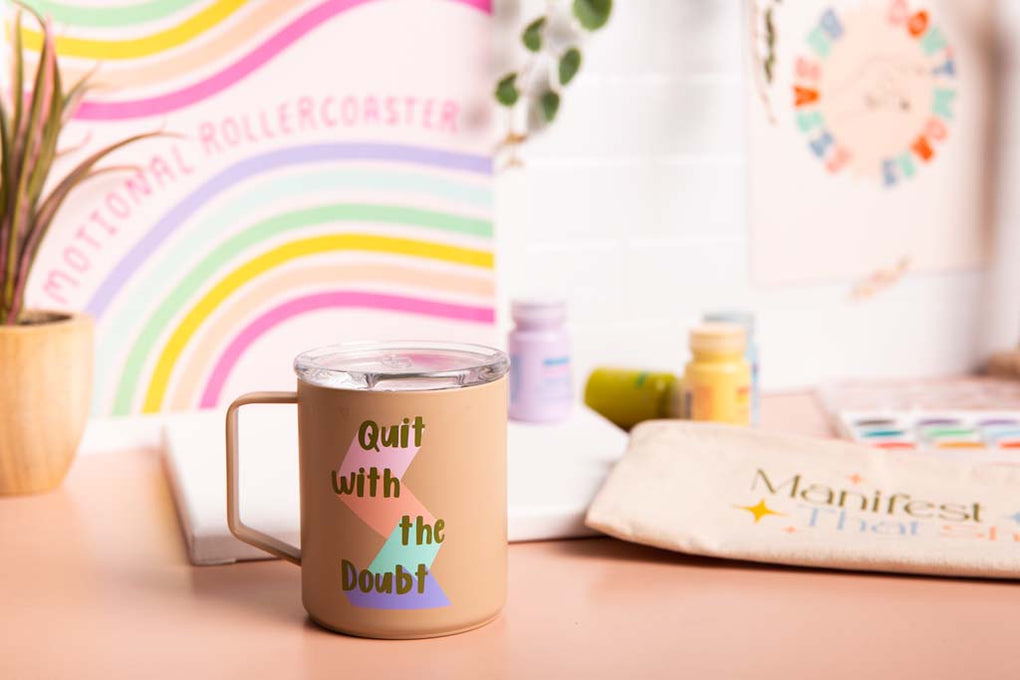 Quit With the Doubt Camp Mug