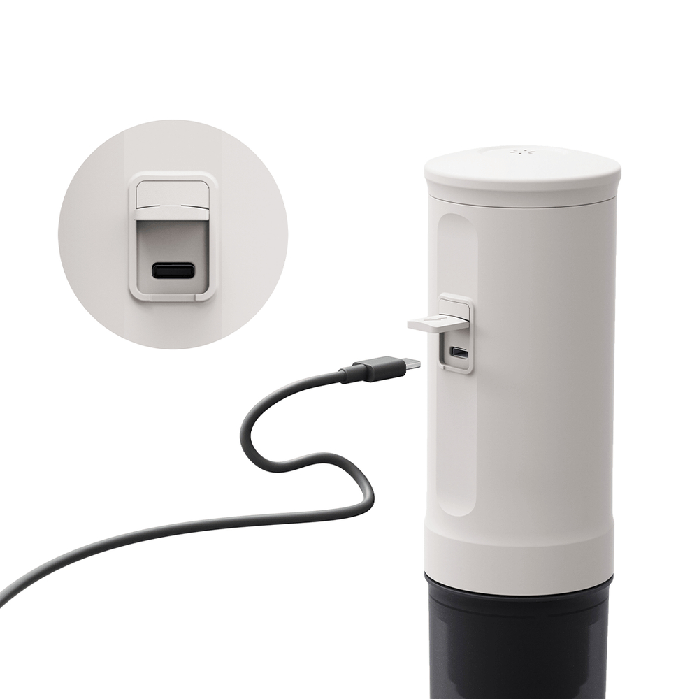 Outin Electric Portable Espresso Machine Pearl White 