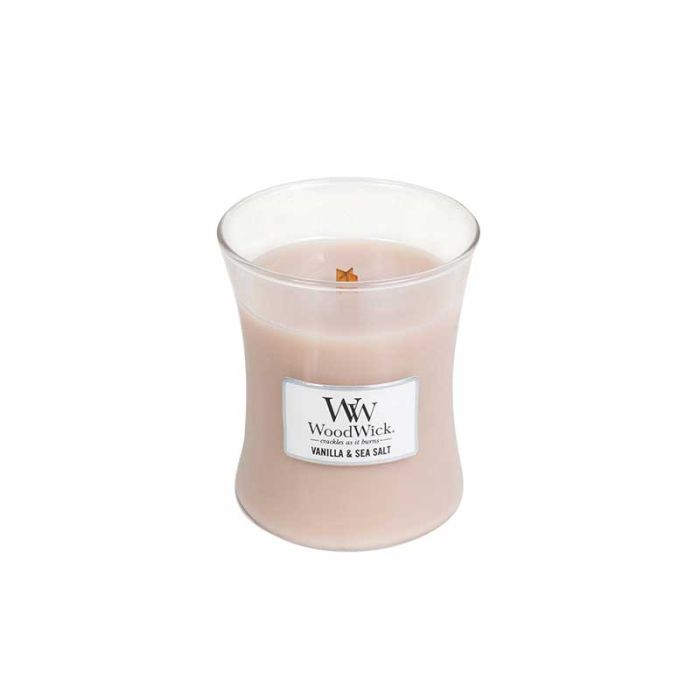 WoodWick Vanilla & Sea Salt Medium Hourglass