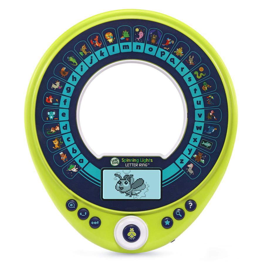 Leapfrog Spinning Lights Letter Ring