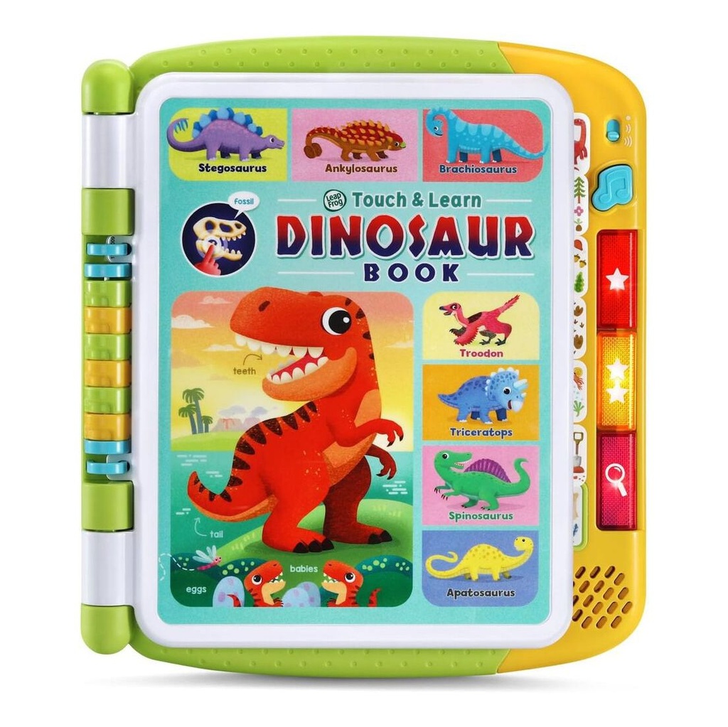 Touch & Learn Dinosaur Book (Lfuk) (Arab)