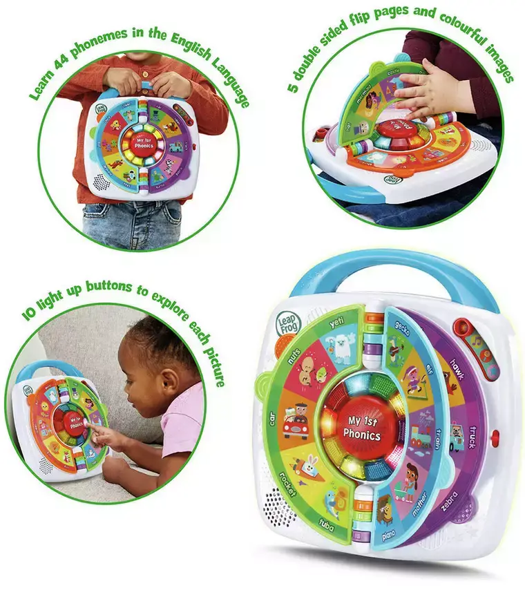 My 1St Phonics Spin & Learn (Lfuk) (Arab)