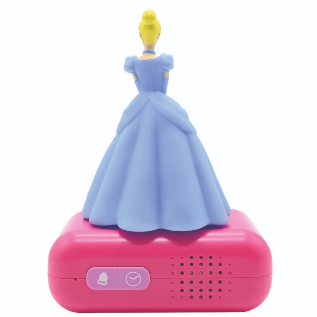 Princesse Alarm Clock With Night Light 3D Design