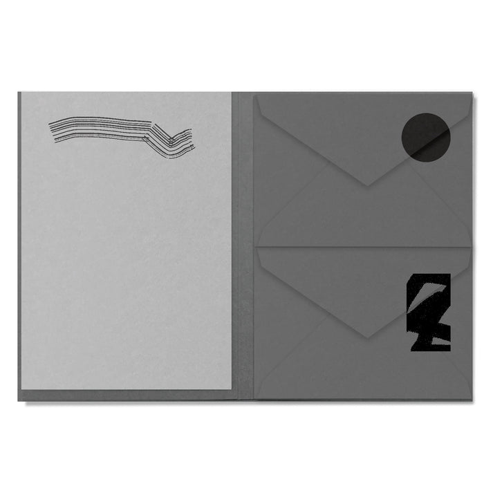 MURO LETTERQUETTE SET OF 12 WRITING SHEETS