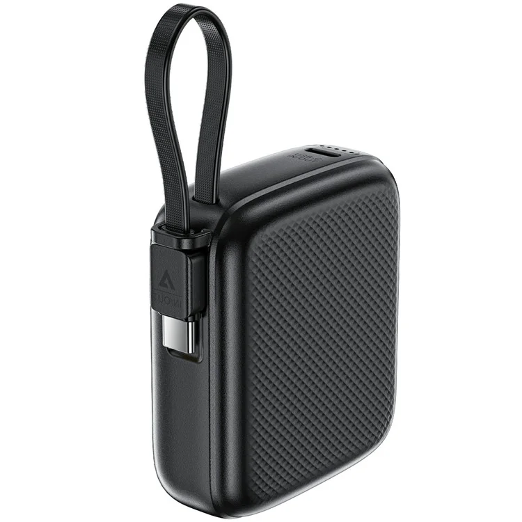 Acefast M15-10000 PD20W power bank with cable 