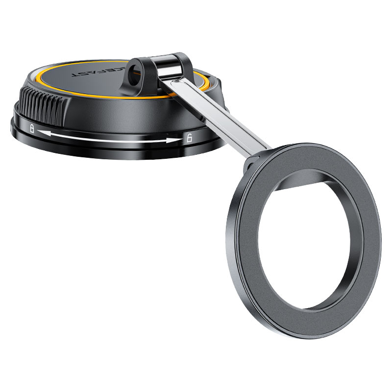 Acefast D55 magnetic car holder for dashboard, Black 