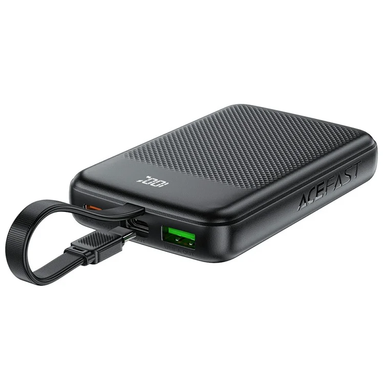 ACEFAST M13-10000 PD22.5W Power Bank With Cable
