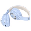 HOCO W50 Cute fun BT headphones blue