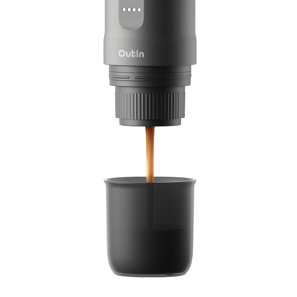 Outin Electric Portable Espresso Machine Space Grey