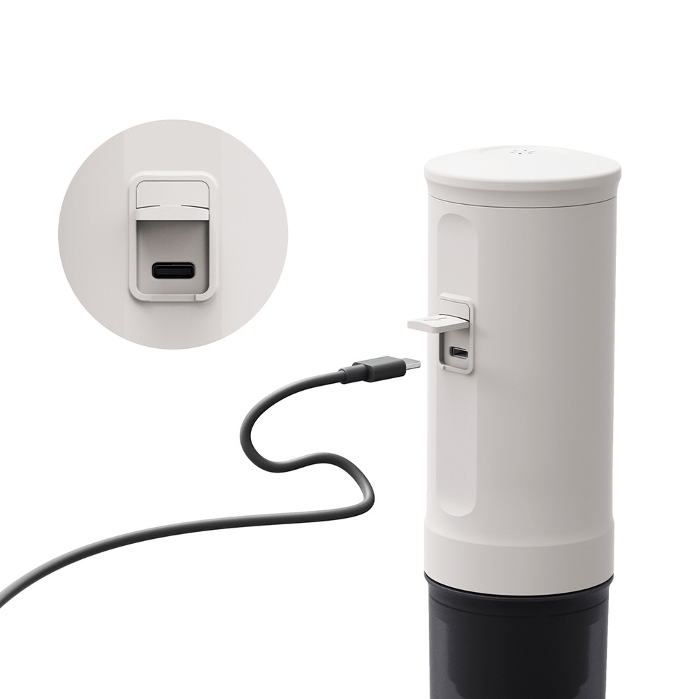 Outin Electric Portable Espresso Machine Pearl White 