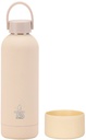  Ts  Vacuum  Bottle With Silicone Base Off-White
 500Ml 