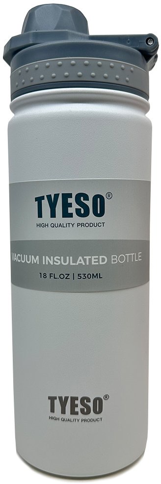 Tyeso Revive Sports  Bottle 530Ml White