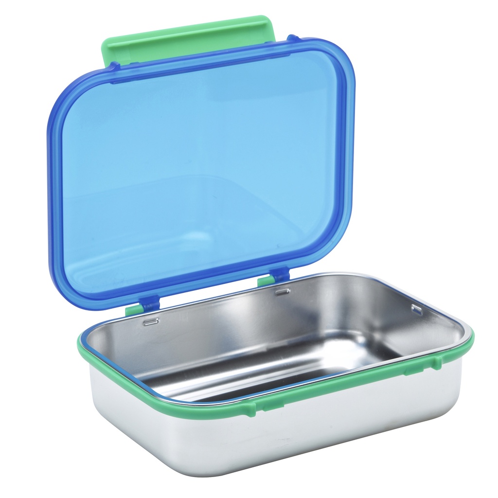 Stainless Steel Hinged Bento Lunch Box 1.8L