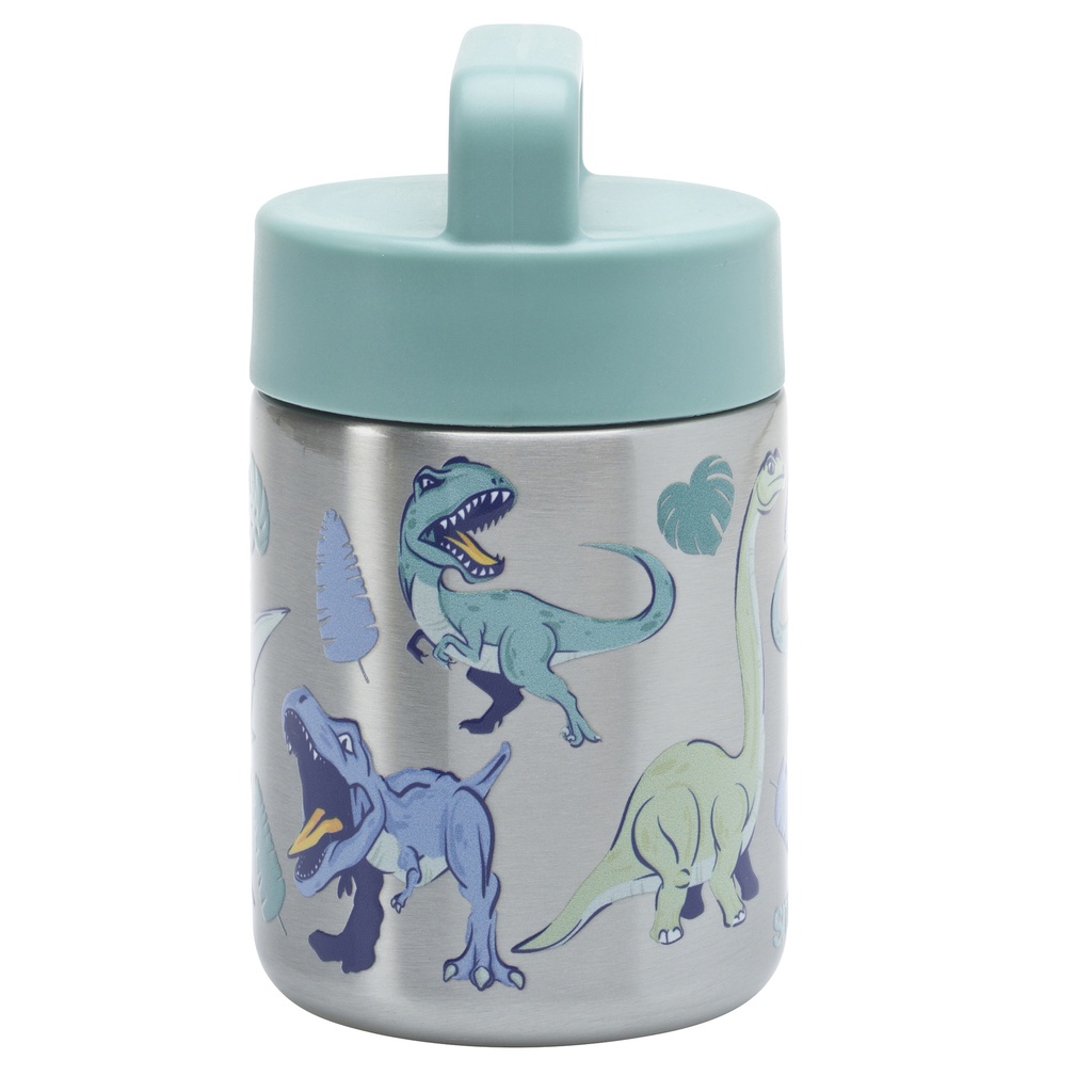Double Wall Ss Food Flask 400Ml 
Dinomite