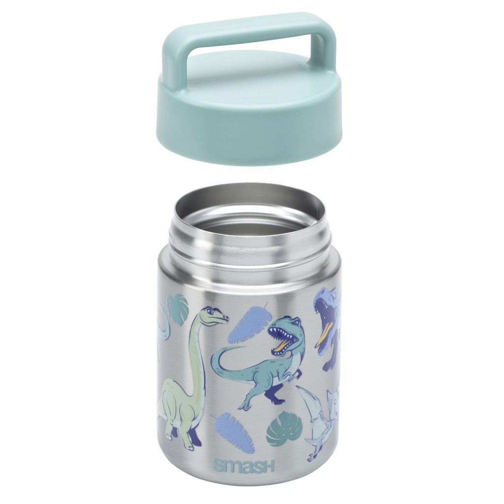 Double Wall Ss Food Flask 400Ml 
Dinomite