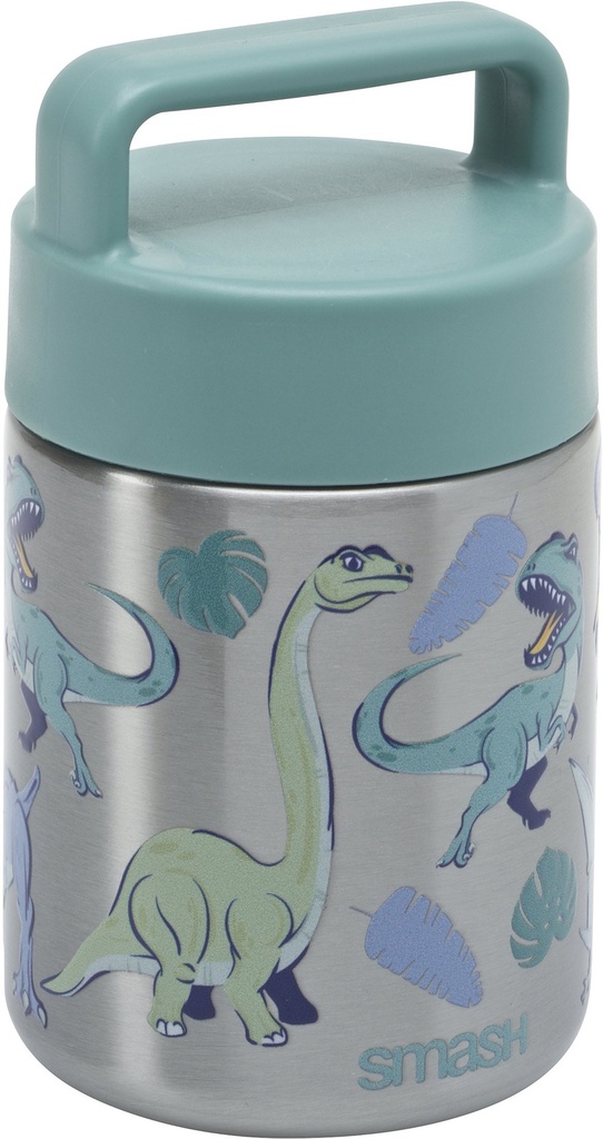 Double Wall Ss Food Flask 400Ml 
Dinomite