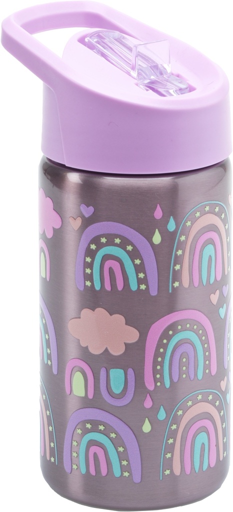 Stainless Steel Kids Bottle 500Ml -
 Pastel Rainbow