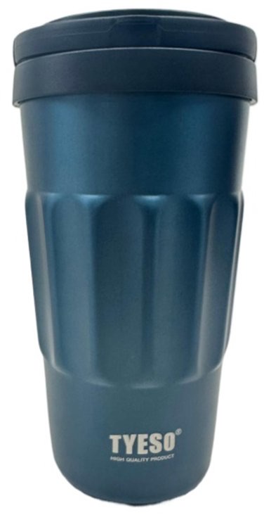 Tyeso Stainless Steel Portable Tumbler 500Ml Blue