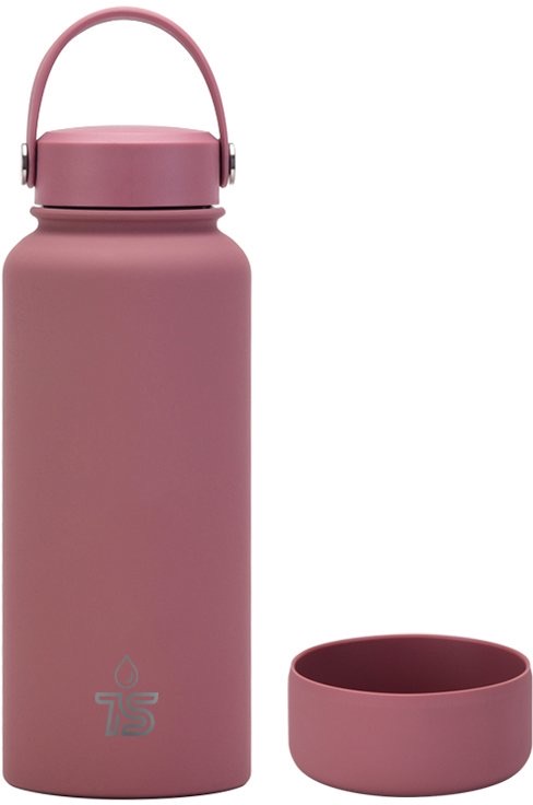   Ts Wide Mouth Vacuum Bottle Plum
1000Ml 