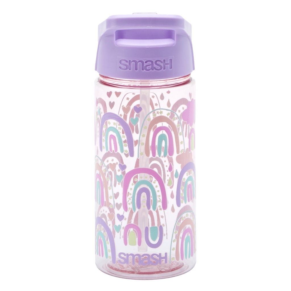 450Ml Pctg / Tritan Equivalent Plastic Sipper Bottle 
Pastel Rainbow