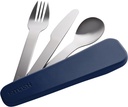 4 Piece Cutlery Set Navy