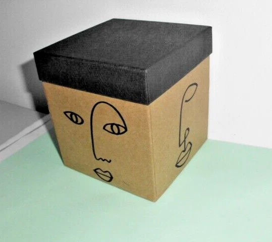 Gift Boxes 11x11x12cm Cube Taio