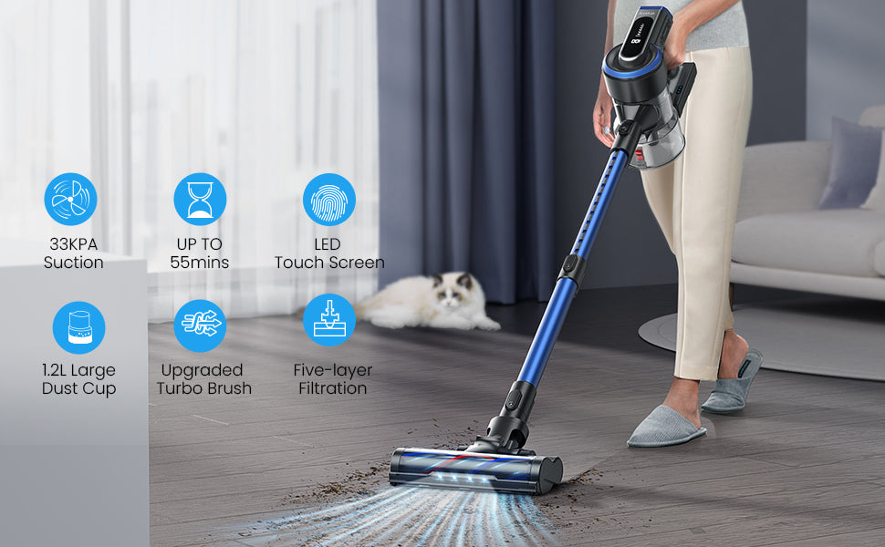 Honiturer S12 Cordless Vacuum Cleaner 