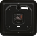 Clock Wall Analog  - Black Squared -      IQ-06-1DF
