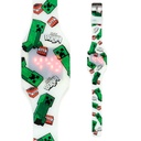 Minecraft Glow In The Dark Silicone Digital Watch