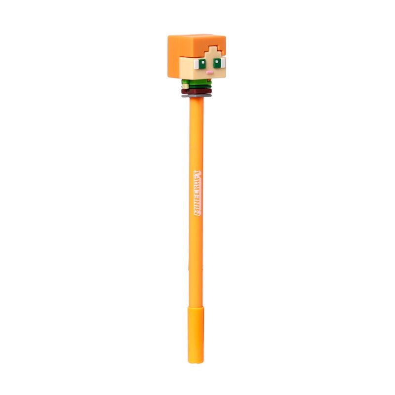 Inkredible Erasable Pen With Minecraft Chibi Style Topper