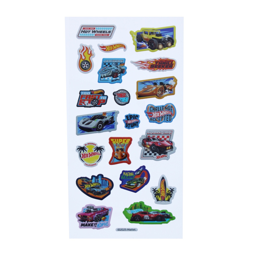 Pvc Puffy Stickers