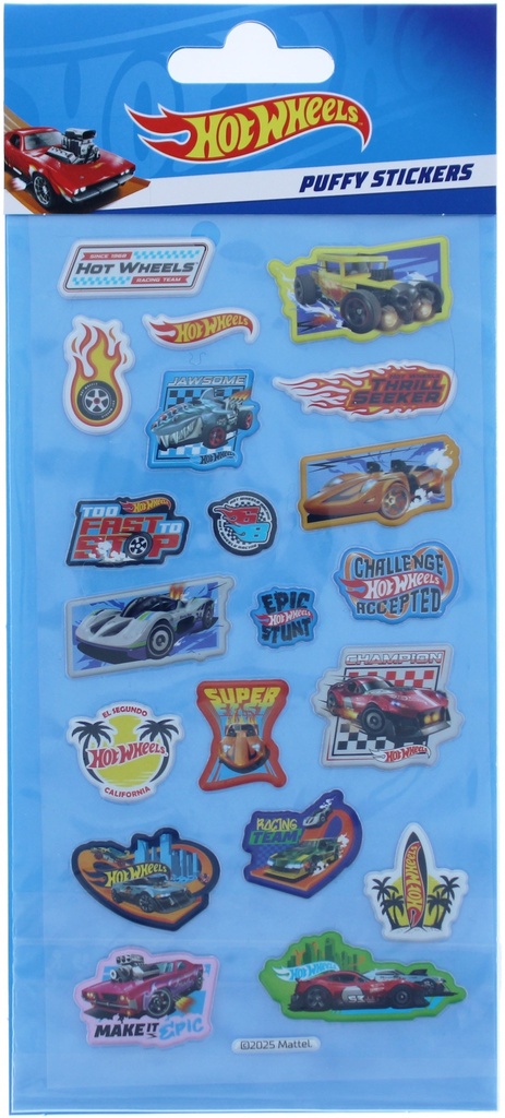 Pvc Puffy Stickers