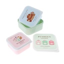 Set Of 3 Storage Pots Featuring Pusheen Designs