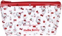 Clear Pvc Pencil Case With Red Zip Closure