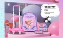 Trolly Backpack Little Dear 17" With Lunch Bag & Pencil Case Gb5504T