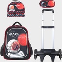 Trolly Backpack Mars 17" With Lunch Bag & Pencil Case Gb5504T