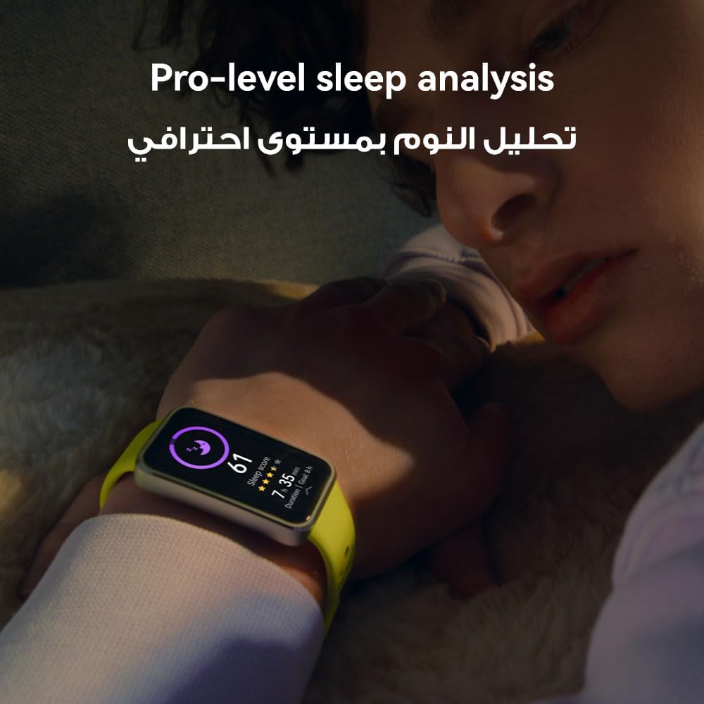 Huawei Band 10 Black - Black Fluoroelastomer Strap
